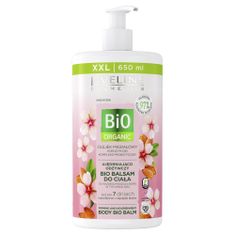 Eveline Bio Organic Bio zpevňující a vyživující tělové mléko s mandlovým olejem 650 ml