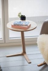 Wenko ACINA boční konferenční stolek, akátové dřevo