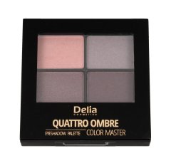 DELIA COSMETICS Color Master Quattro Ombre Eyeshadows No. 402 Tasty 1Op.