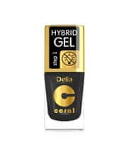 DELIA Lak Coral Hybrid Gel 64 Golden Black&amp;