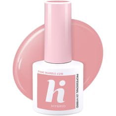 HI HYBRID Hybridní lak č. 218 Pink Marble 5 ml