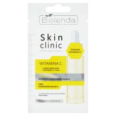 Bielenda Skin Clinic Professional Rozjasňující a hydratační maska s vitaminem C 8G
