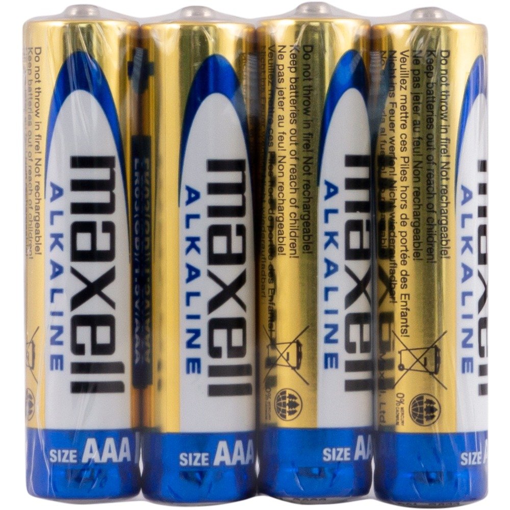 Levně Maxell baterie LR03 4S AAA Power Alkaline (LR3/4S)