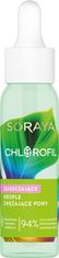 Soraya Chlorofyl Exfoliační kapky na stahování pórů pro mladou pleť 30 ml