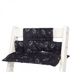 Dooky Výplň do židličky Seat Cushion Set Romantic Leaves Black