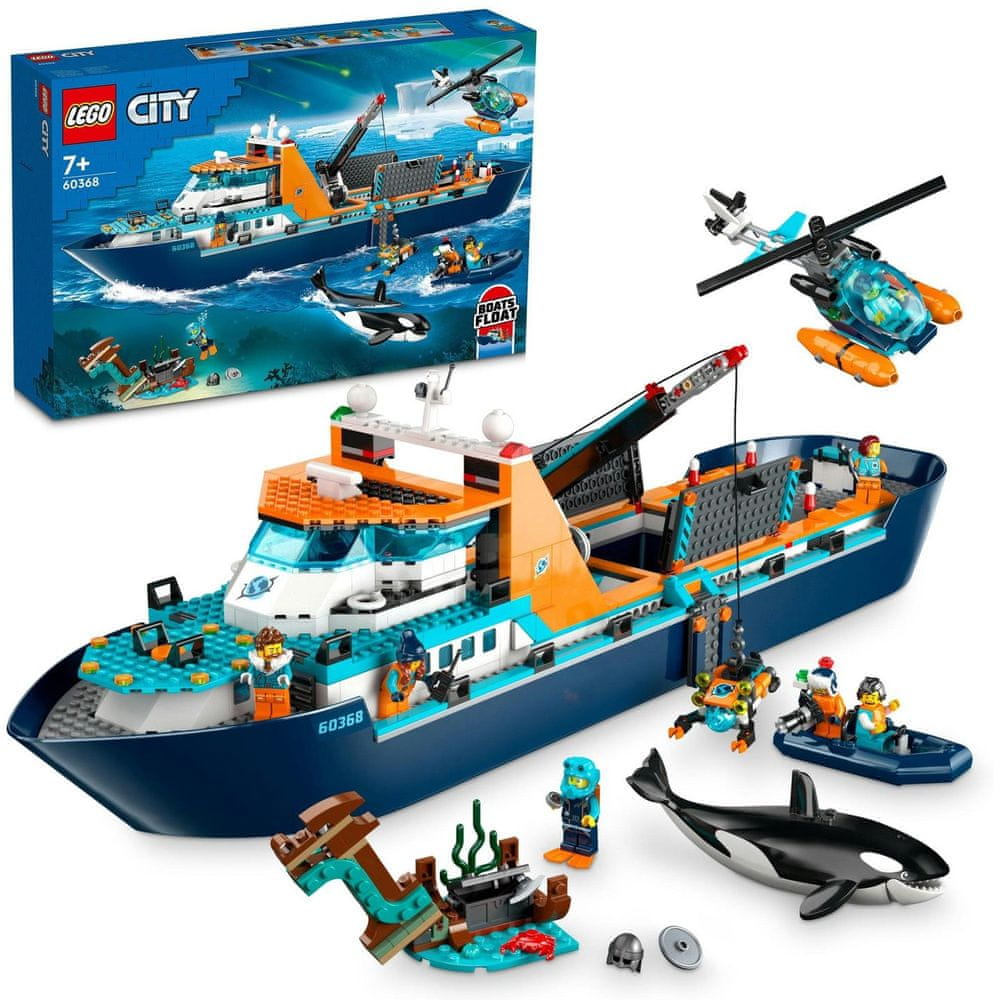 Levně LEGO City 60368 Arktická průzkumná loď