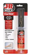 J-B Weld ClearWeld Nejsilnější Epoxidové lepidlo bezbarvé