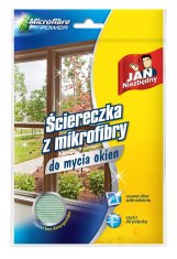 Jan Niezbędny Utěrka z mikrovlákna Sarantis na čištění oken