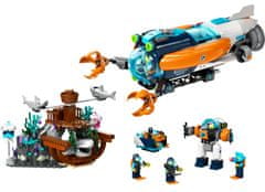 LEGO City 60379 Hlubinná průzkumná ponorka