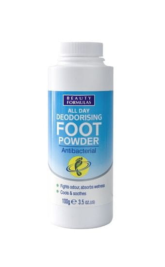 Beauty Formulas Antibakteriální prášek na nohy 100G