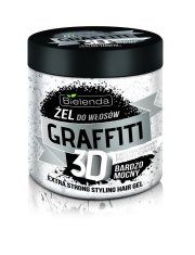 Bielenda Ultra silný stylingový gel Graffiti 3D 250 ml
