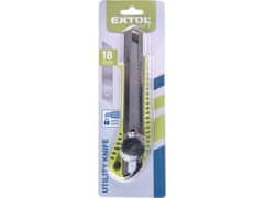Extol Craft Ulamovací nůž (955007) nůž ulamovací s kovovou výstuhou, 18mm