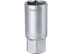 Fortum Hlavice nástrčná (4700901) hlavice nástrčná na zapalovací svíčky, 1/2&quot;, 21mm, L 65mm, 61CrV5