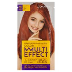 Joanna Multi Effect Color Keratin Complex Szamponetka 15 - Płomienny Rudy 35G