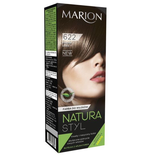 Marion Barva na vlasy Natura Style č. 622 Burnt Coffee