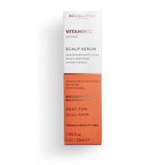 Revolution Péče o vlasy Vitamin C Shine Serum pro matné vlasy a unavenou pokožku hlavy 50 ml