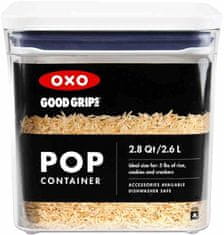 Oxo POP nádoba 2,6l čtvercová L nízká, Good Grips / OXO