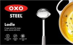 Oxo Naběračka ocelová, STEEL / OXO
