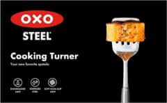 Oxo Kuchyňská stěrka ocelová, STEEL / OXO