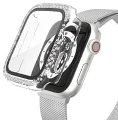 Worryfree Bling Bumper Case Apple Watch 45mm, Clear
