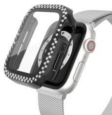 Worryfree Bling Bumper Case Apple Watch 41mm, Black