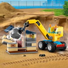 LEGO City 60391 Vozidla ze stavby a demoliční koule