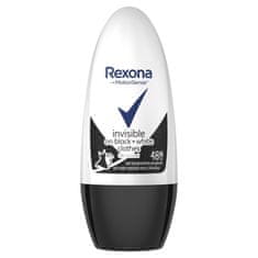 Rexona Motion Sense Woman Dezodorant Roll-On Invisible Black &amp; White 50 ml