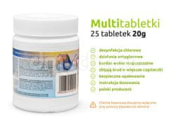 Dmuchane Multifunkční tablety 25 x 20g - 0,5kg