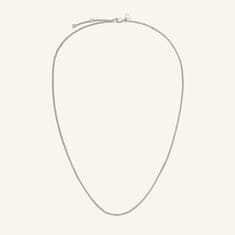 Rosefield náhrdelník stříbrné barvy Flat Curb JNFCS-J623