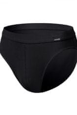Cornette Pánské slipy 226 Authentic mini black + Ponožky Gatta Calzino Strech, černá, XL