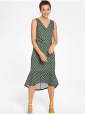 Tranquillo Zelené vzorované šaty Tranquillo S