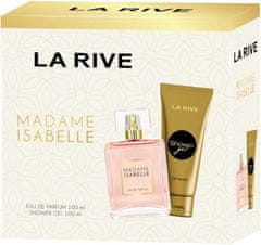 La Rive Pro ženy Dárková sada Madame Isabelle Eau de Parfum 100Ml+Sprchový gel 100Ml