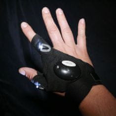 GEKO Lehká rukavice s LED osvětlením pro mechaniky G02930