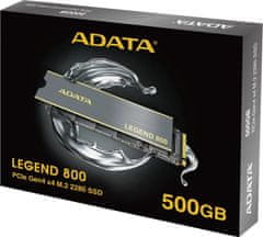 Adata LEGEND 800/2TB/SSD/M.2 NVMe/Černá/3R