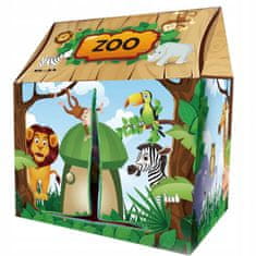 Luxma Zoo stan s patrem se dvěma vchody 103 cm-239
