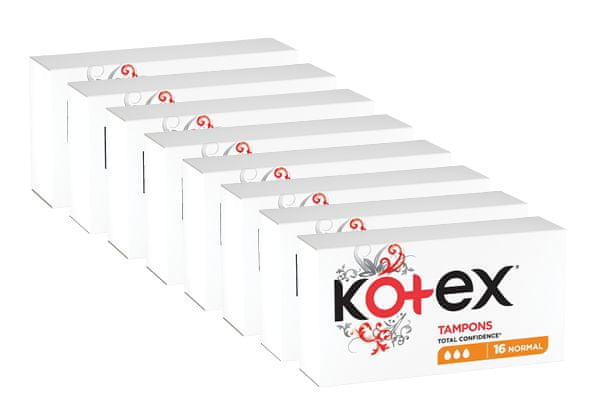 Kotex Tampony Normal 8 x 16 ks