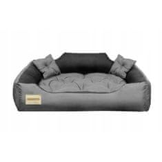 BB-Shop Pohodlný šedý gauč pro psy 55x45 cm