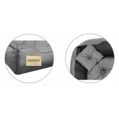 BB-Shop Pohodlný šedý gauč pro psy 55x45 cm