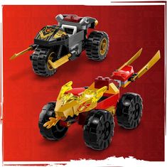 LEGO Ninjago 71789 Kai a Ras v duelu auta s motorkou