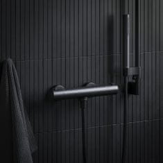 Ravak 974.20 Tyč s posuvným držákem sprchy 70 cm, černý X07P638 - Ravak