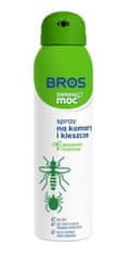 BROS Green Power sprej proti komárům a klíšťatům 90 ml