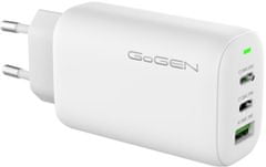 GoGEN Síťová nabíječka s USB-C a podporou PD (65W), ACHPD 365 W, bílá