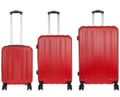MONOPOL Příruční kufr Dallas Red