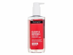 Neutrogena 200ml clear & defend + facial wash, čisticí gel