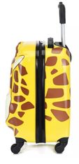 ATAN Dětský cestovní 3D kufr Žirafa 29l KFBH1206