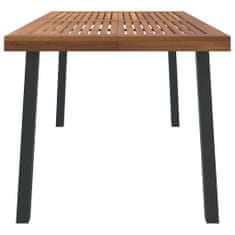 Petromila Zahradní stůl 150 x 90 x 75 cm masivní akáciové dřevo