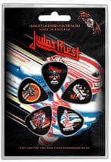 CurePink Kytarová trsátka Judas Priest: Turbo set 5 kusů