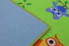 Vopi Dětský kusový koberec Sovička 5261 zelený 80x120