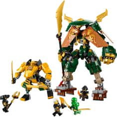 LEGO Ninjago 71794 Lloyd, Arin a jejich tým nindža robotů