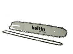 Keltin Vodící lišta pro řetězové pily a 2 řetězy 14" 3/8" 1,3mm 50z KELTIN